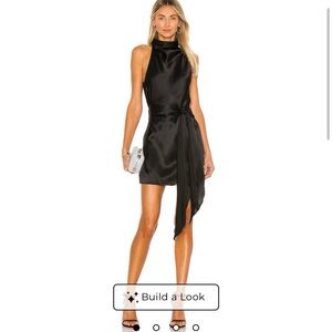 Amanda Uprichard Black Mini Dress